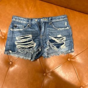 Kancan denim shorts